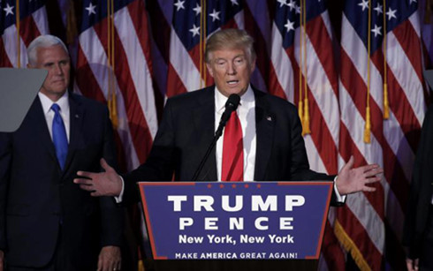 Дональд Трамп стал 45-м президентом США